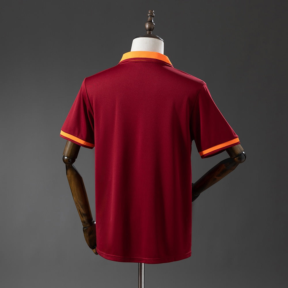 AS Roma 1983/84 Home Retro Kit back view