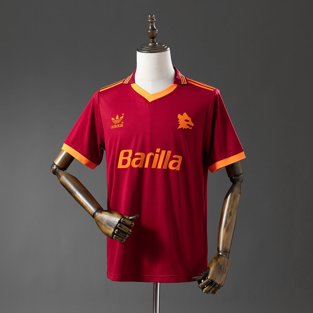 AS Roma 1992/94 Home Retro Kit front view
