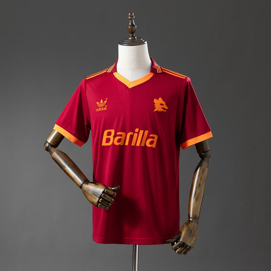 AS Roma 1992/94 Home Retro Kit front view