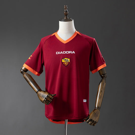 AS Roma 2006/07 Home Retro Kit front view