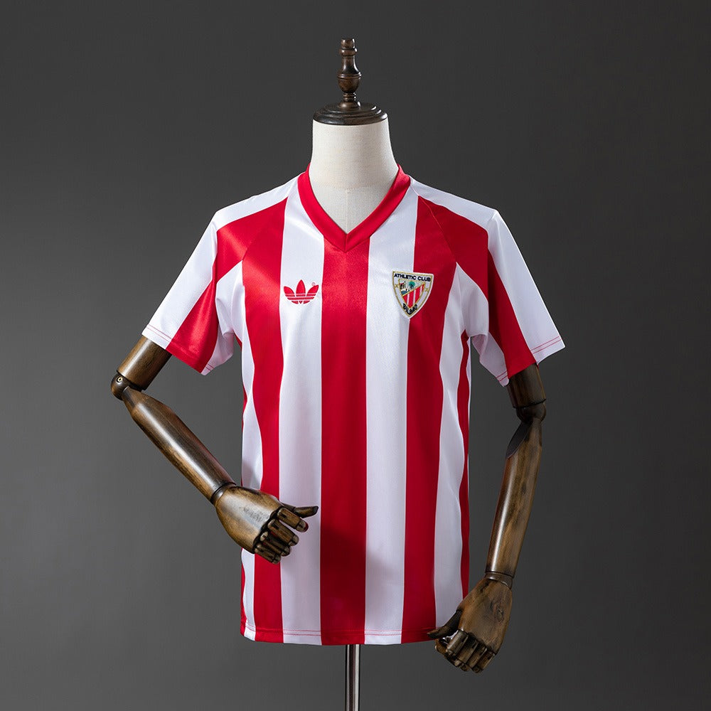 Athletic Club 1986/87 Home Retro Kit front view