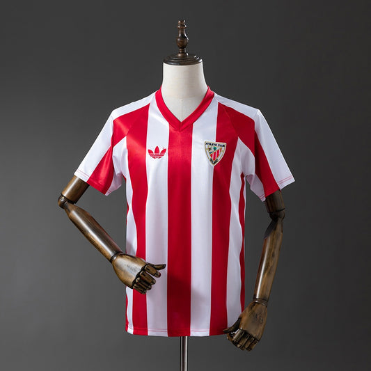 Athletic Club 1986/87 Home Retro Kit front view