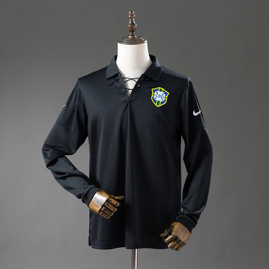 Brazil 2004 Long Sleeve Retro Kit front view