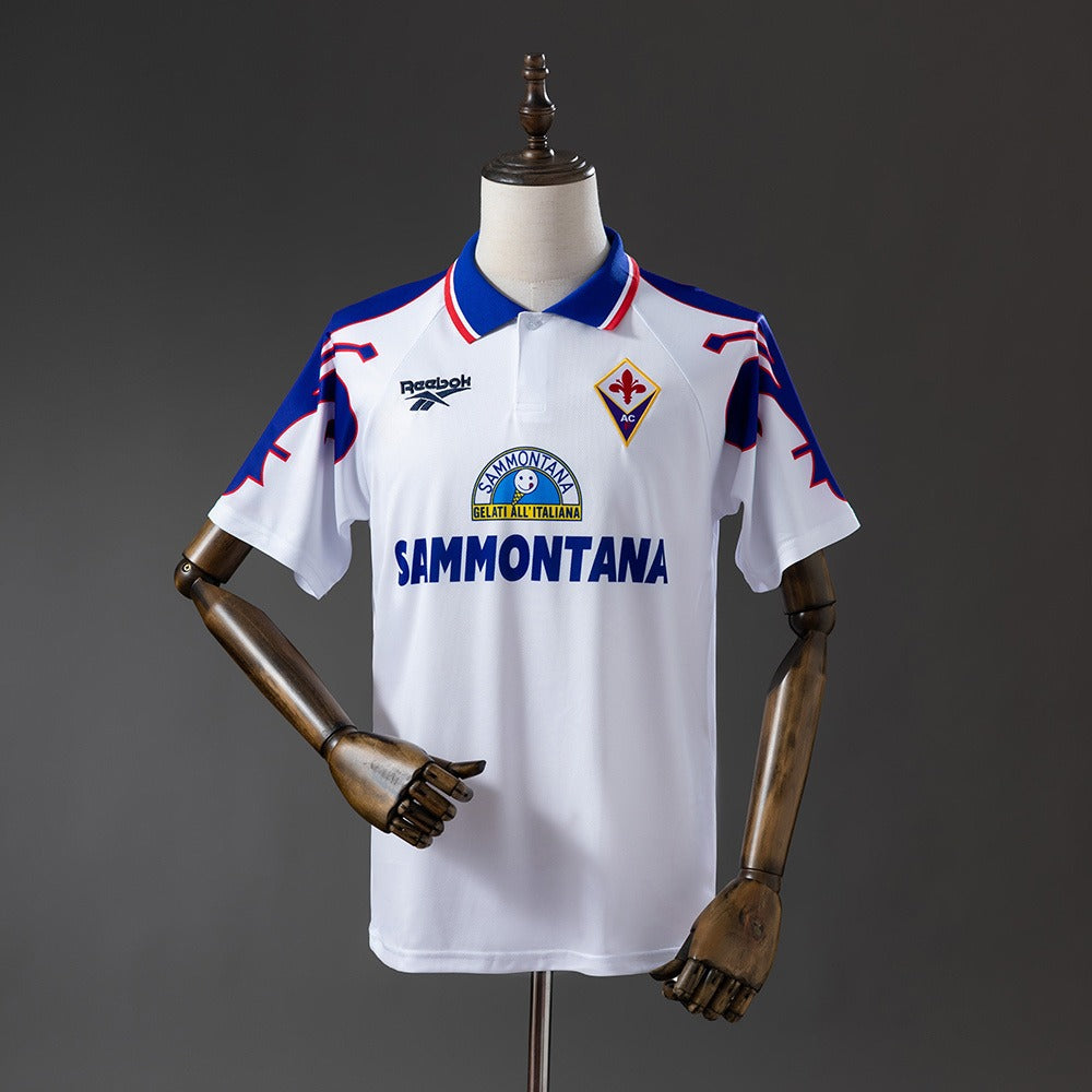 Fiorentina 1995/96 Away Retro Kit front view