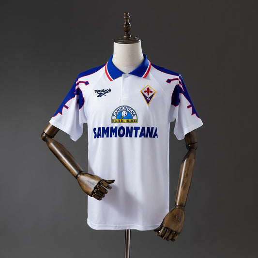 Fiorentina 1995/96 Away Retro Kit front view