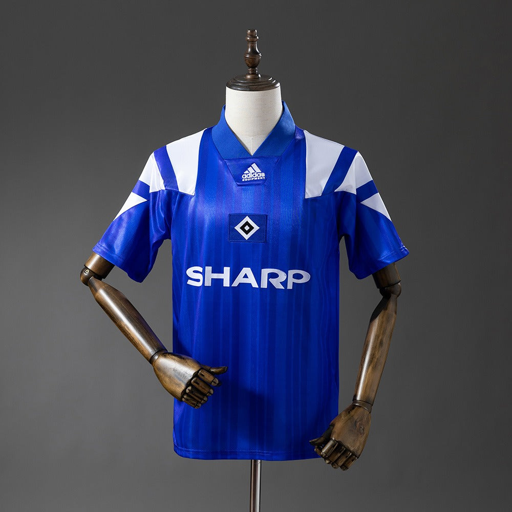 Hamburger SV 1992/93 Home Retro Kit front view