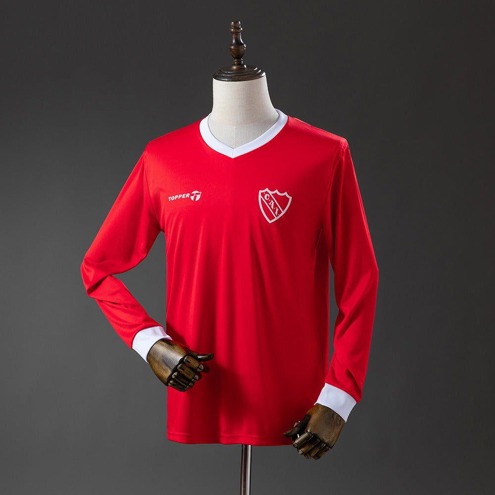 Independiente 1982/85 Home Long Sleeve Retro Kit front view