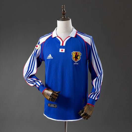 Japan 2000 Home Long Sleeve Retro Kit front view