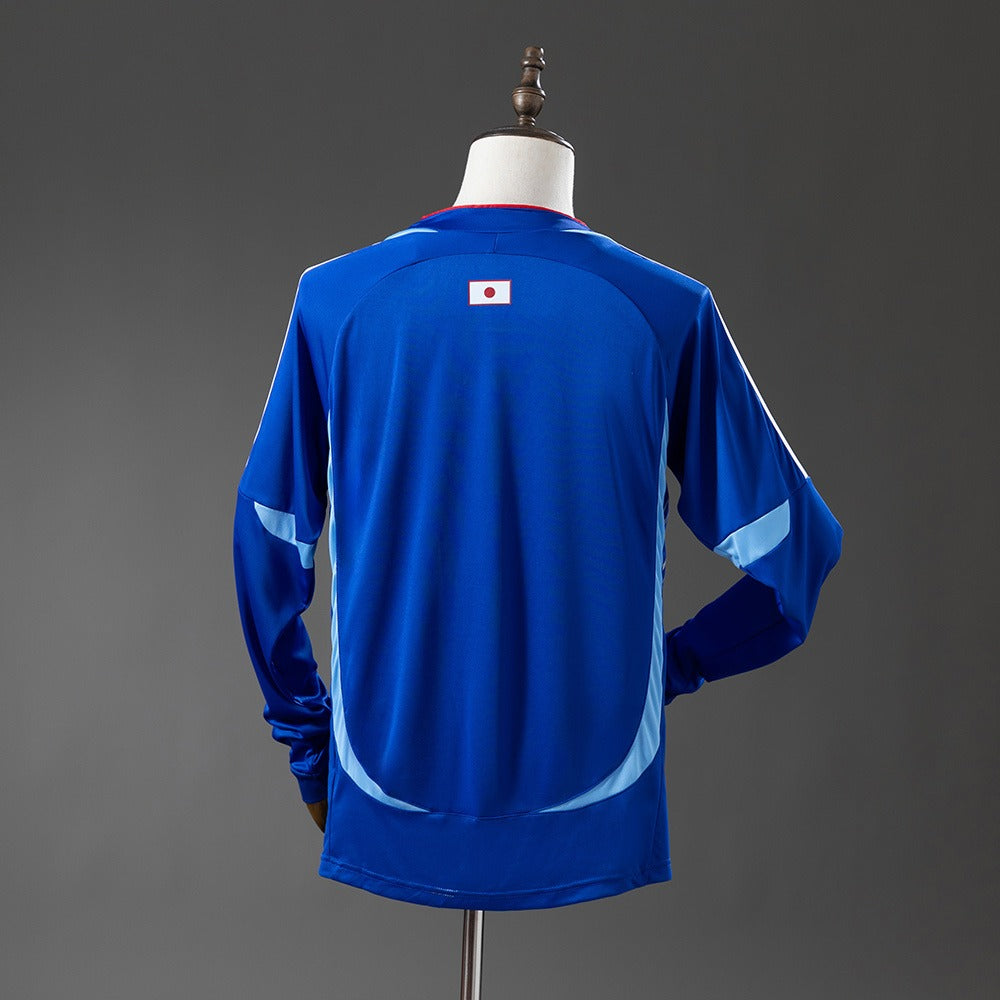 Japan 2006 Home Long Sleeve Retro Kit back view