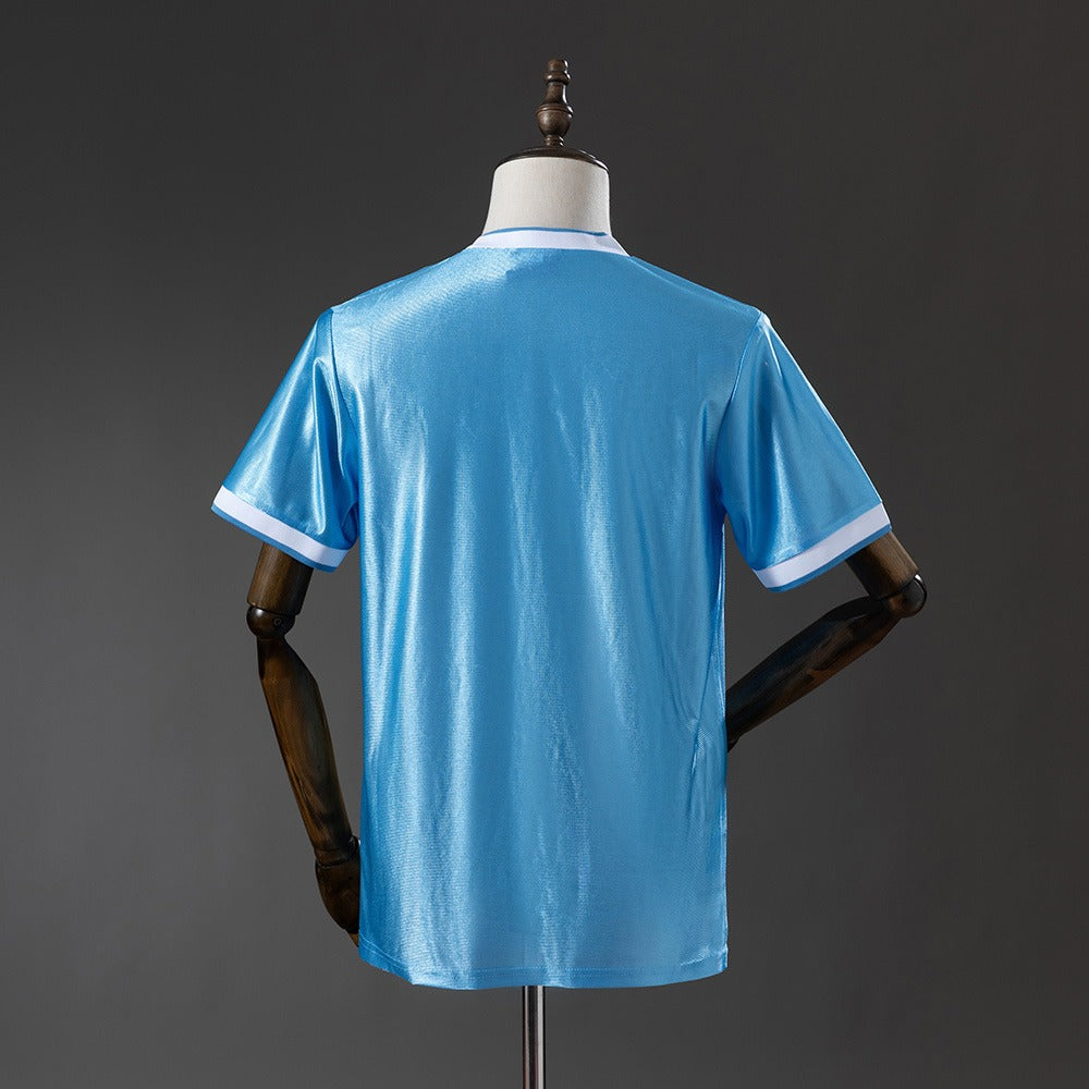 Manchester City 1986/87 Home Retro Kit back view