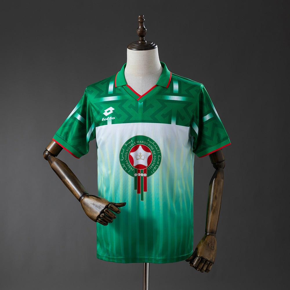 Morocco 1994 Away Retro Kit front view