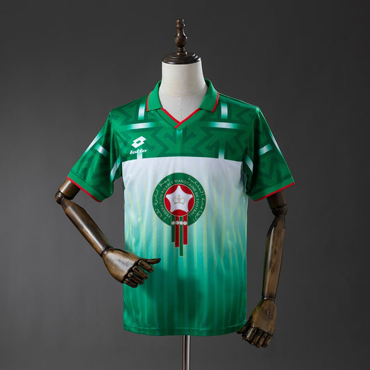 Morocco 1994 Away Retro Kit front view