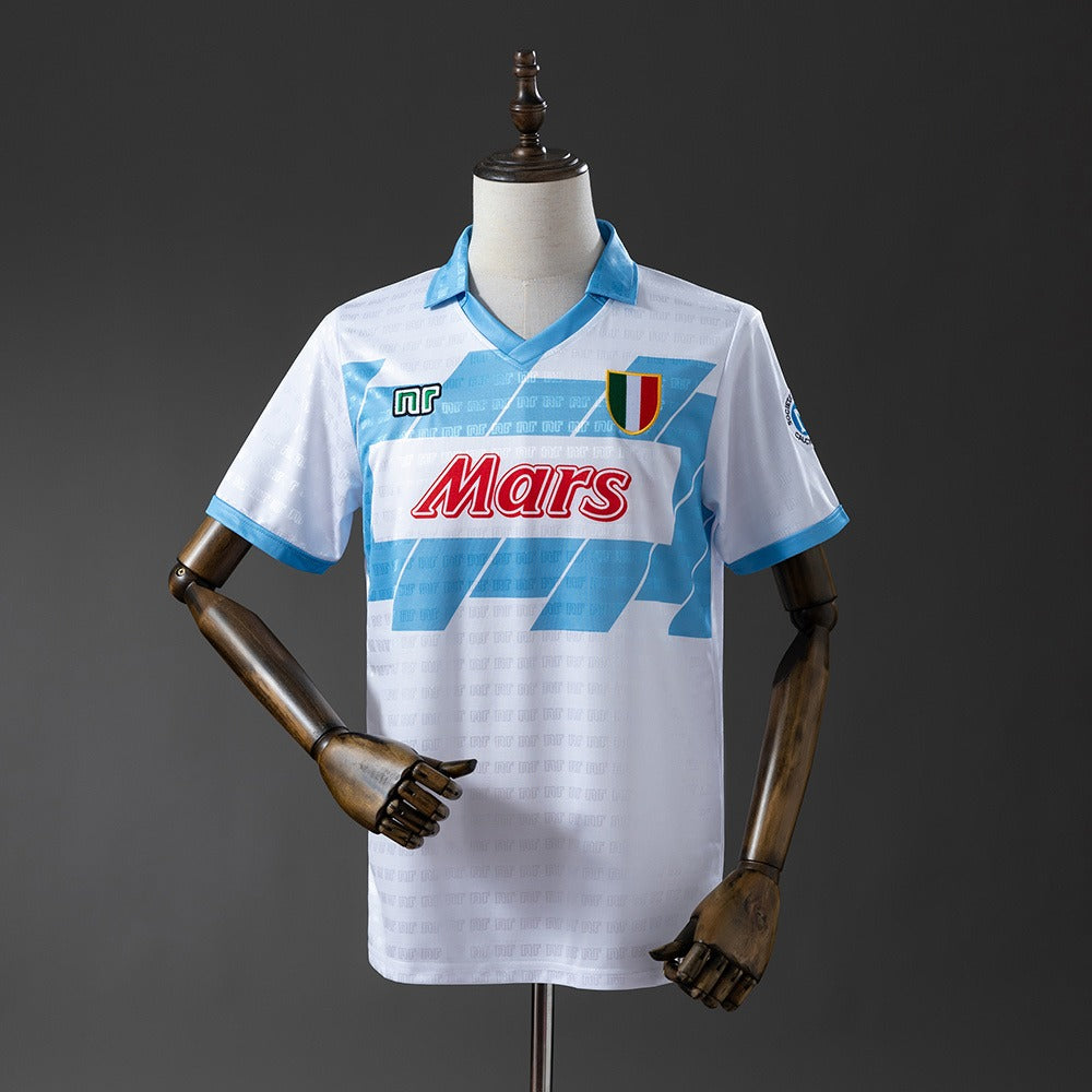 Napoli 1990/91 Away Retro Kit front view