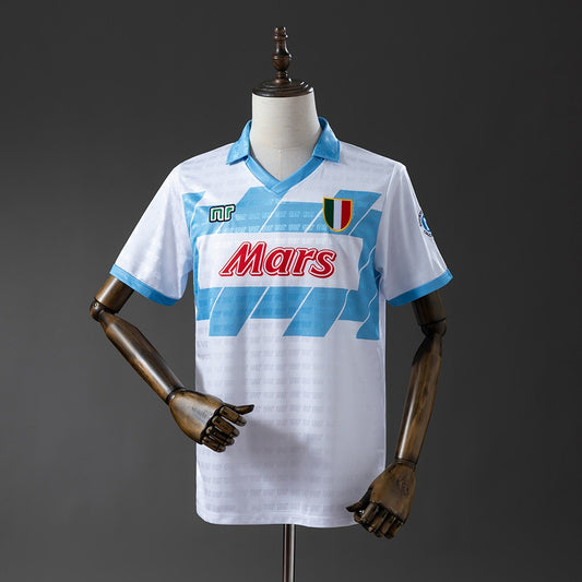 Napoli 1990/91 Away Retro Kit front view