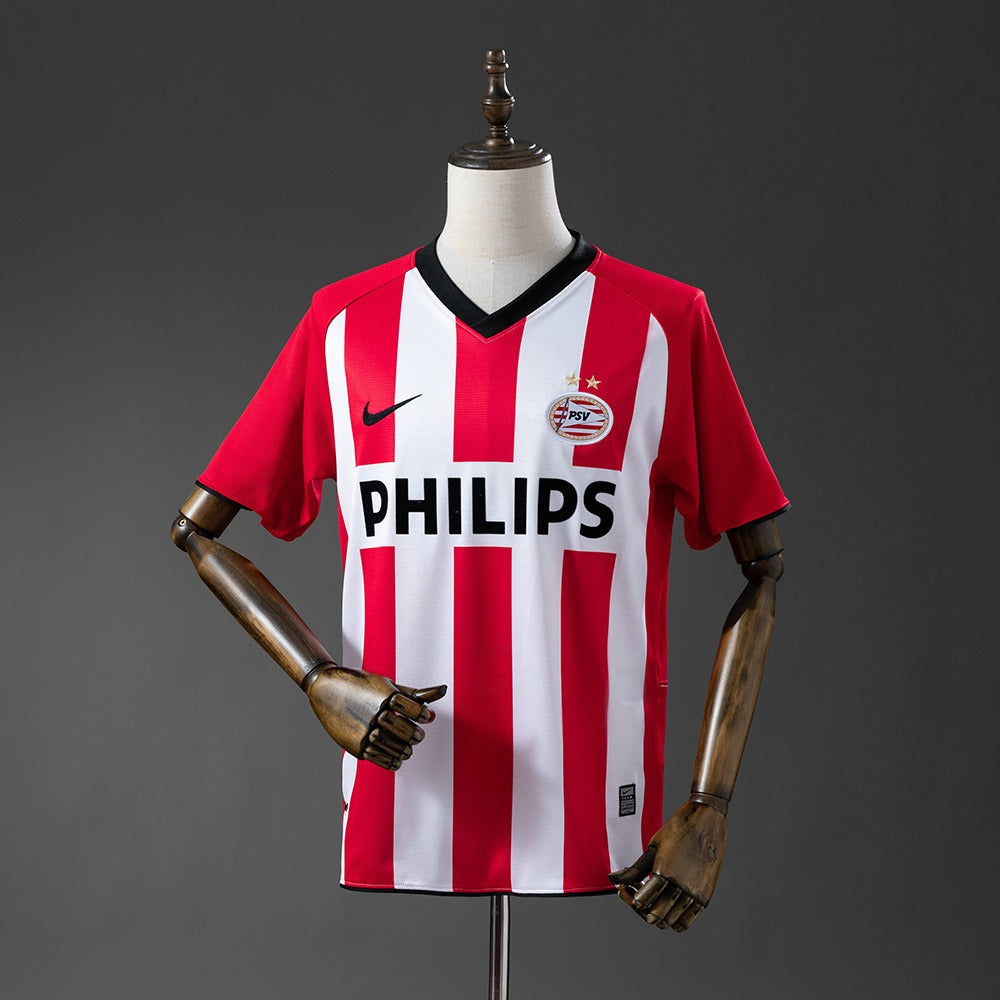 PSV Eindhoven 2009/10 Home Retro Kit front view