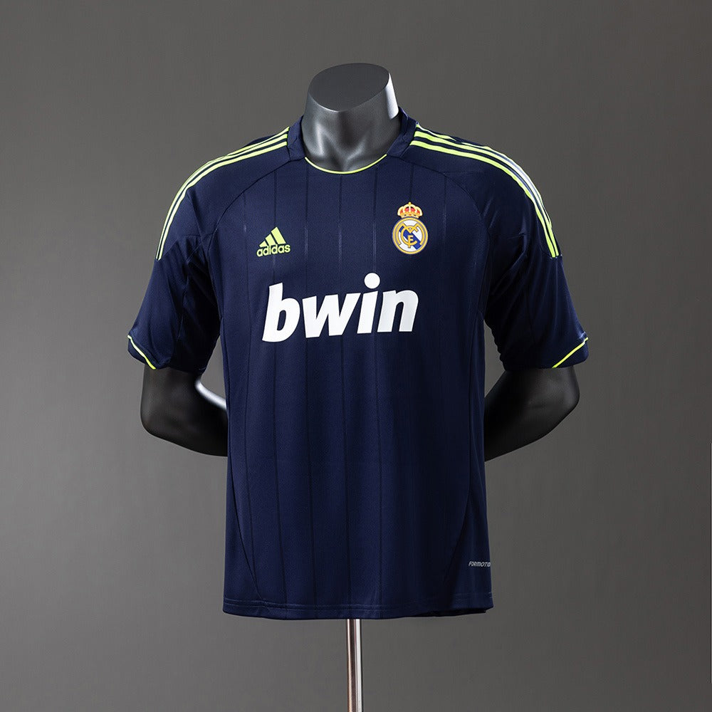 Real Madrid 2012/13 Away Player Retro Kit front view