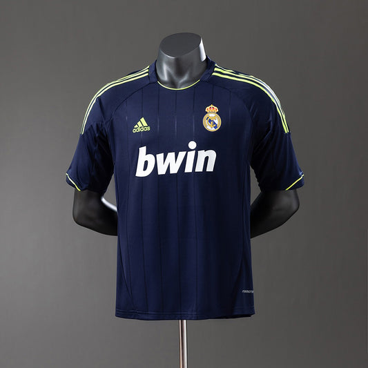 Real Madrid 2012/13 Away Player Retro Kit front view