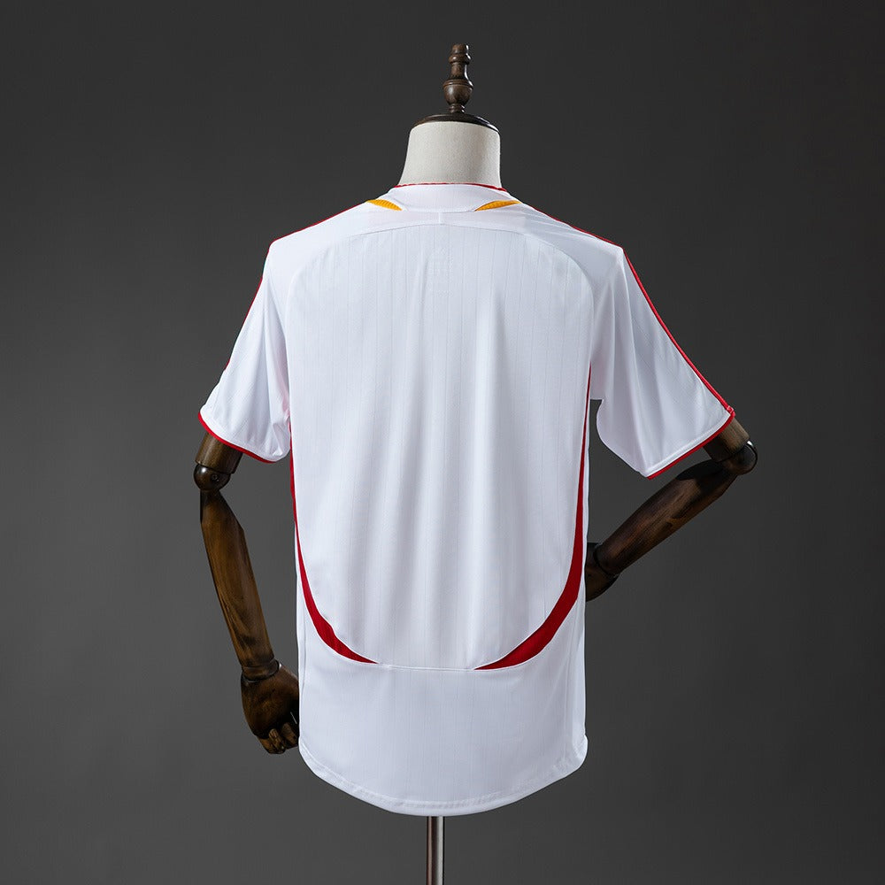 Spain 2006 Away Retro Kit back view