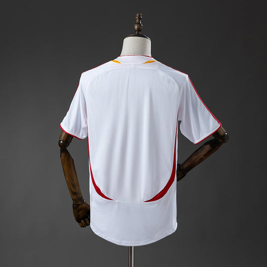 Spain 2006 Away Retro Kit back view