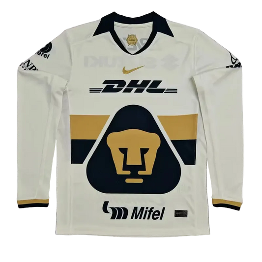 Pumas UNAM Home Replica Long Sleeve Kit 2025/26