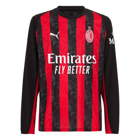 AC Milan Home Replica Long Sleeve Kit 2025/26