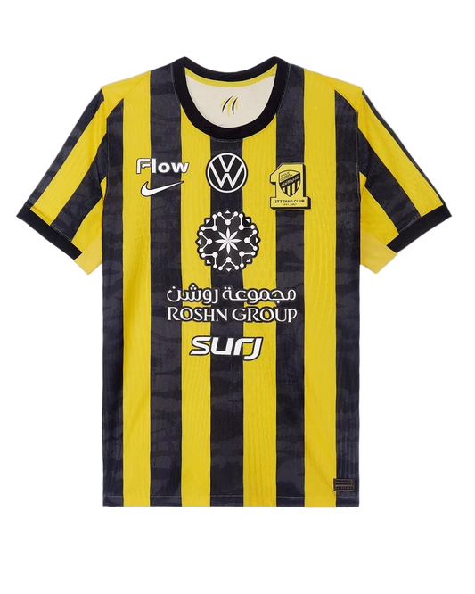 Al Ittihad Home Player Kit 2025/26