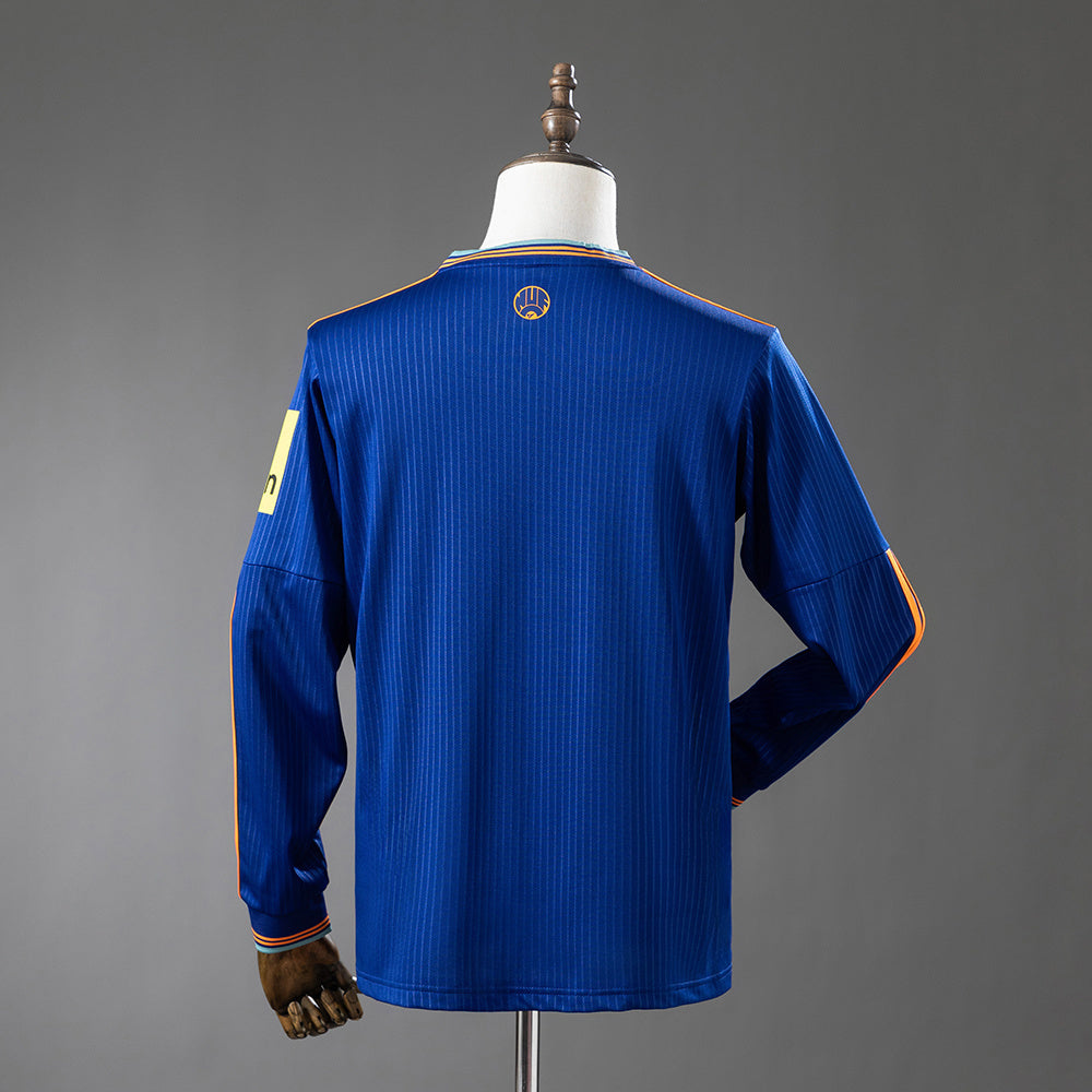 Newcastle United 2025/26 Away Stadium Long Sleeve Jersey